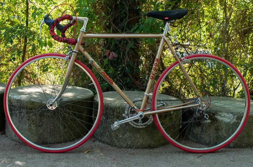 vélo Roold marque de Quimper après restauration